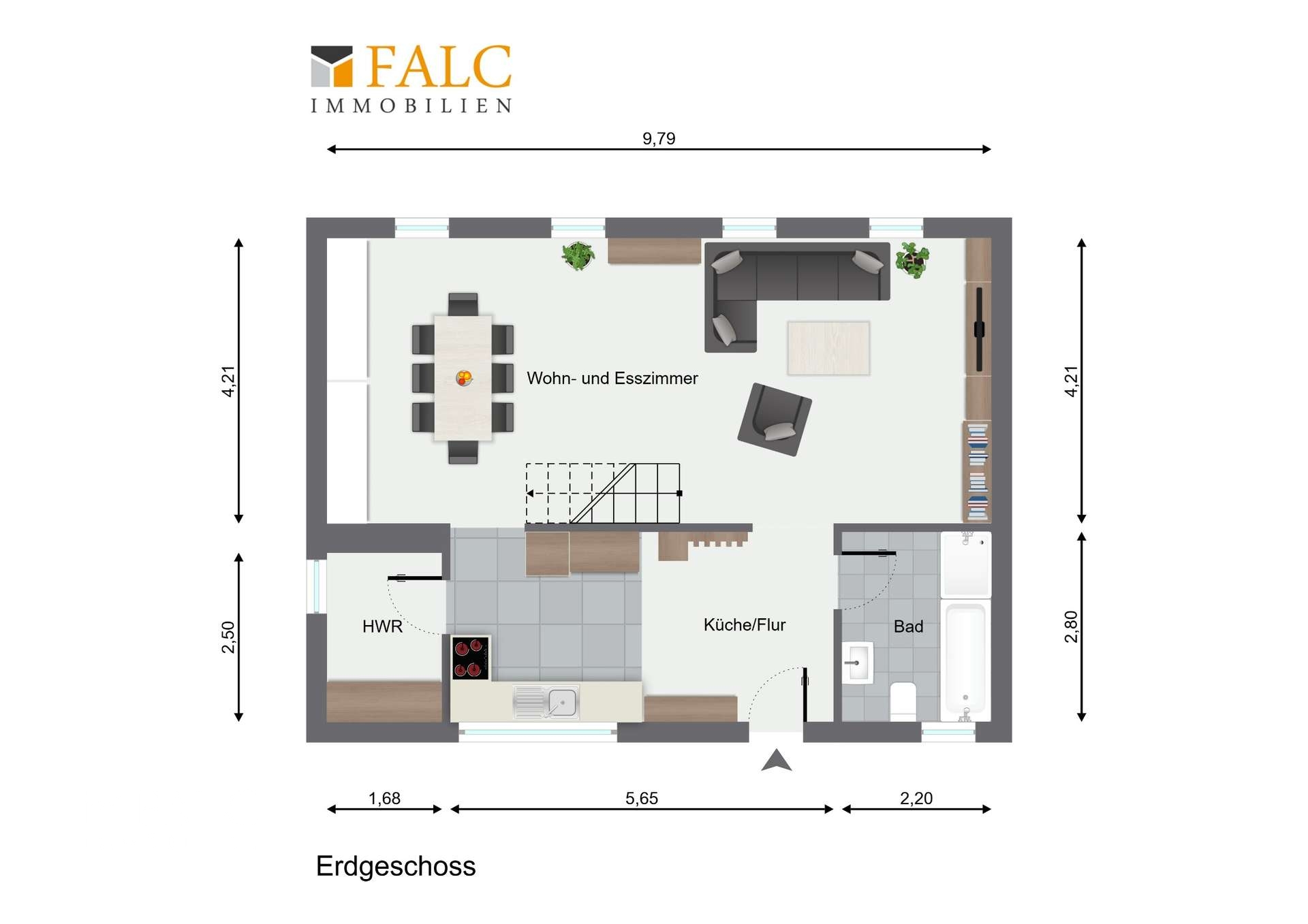 Grundriss Erdgeschoss